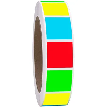 50-500Pcs Tér Chroma Címke Színe Kód Dot Címkéket matrica, Piros, Sárga, Kék, Zöld, Tanár, irodaszerek írószerek matrica