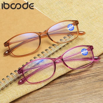 iboode TR90 Ultrakönnyű Anti Blue Ray Olvasó Szemüveg Anti Kék Fény Presbyopic Szemüveg Távollátás Olvasó Szemüveg +1.5 2.5 3.5