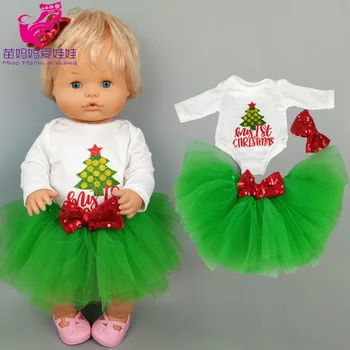 16 inch baby doll zöld szoknya 38 cm Nenuco outwear Ropa y su Hermanita babák kiegészítők, ruhák