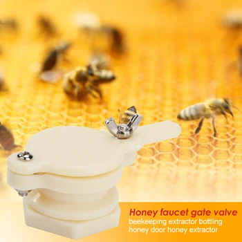 1/2db Méh Extractor Szívem Érintse meg Nem mérgező Gate Szelep Menetes Tartós Nylon Műanyag Kertészeti Méhészeti Felszerelni Tartozékok