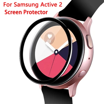Samsung Galaxy Óra Aktív 2 kijelző Védő fólia 44mm Vízálló 3D Teljes Lefedettség Világos Anti-Semmiből Védőfólia Tartozékok