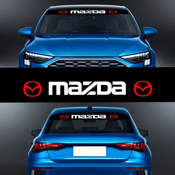 Autó Stílus Első Szélvédő Napernyő, Matrica Banner Fényvisszaverő Matricák Mazda ATENZA Axela 5 6 323 626 RX8 CX6 CX4 MX3 MX5