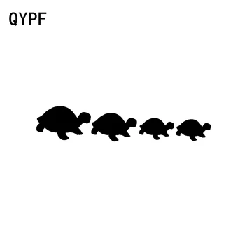 QYPF 17,3 CM*3.2 CM Rajzfilm Tengeri Élőlény Családi Autó Matrica Vízálló Vinyl Matrica C15-3232