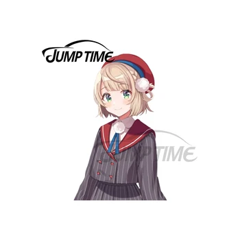 JumpTime 13 x 3.8 cm Shigure Ui Aranyos Anime Lány, Autó Matrica, Matricák Vinil Rajzfilm Berendezés Alkalmas Minden Típusú Járművek