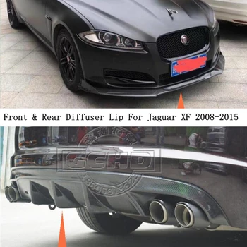 A Jaguar XF 2009 2010 2011 2012 2013 2014 2015 Szénszálas Első & Hátsó Diffúzor Ajak Spoiler Magas Minőségű Lökhárító Tartozékok