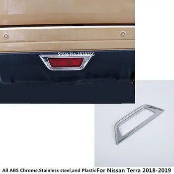 Magas Minőségű Nissan Terra 2018 2019 2020 2021 karosszéria Hátsó helyzetjelző féklámpa Lámpa 1db Keret Stick ABS Króm Fedél Berendezés