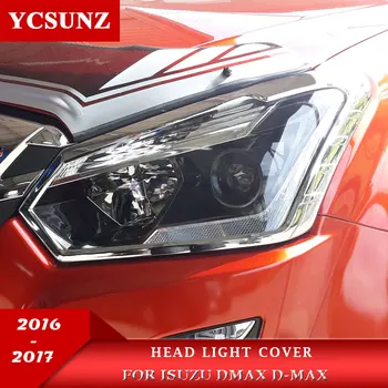 2016-2017 ABS, fényszóró Isuzu d-max dmax 2016 2017 Első Lámpák Fedél lámpa, motorháztető alkatrészek Isuzu Chevrolet d-max tartozékok