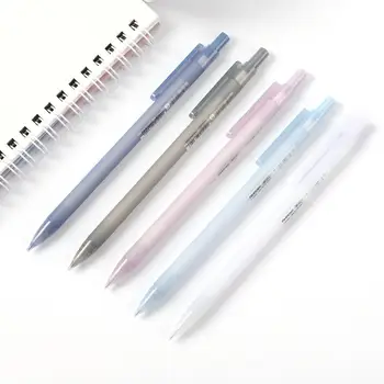 JIANWU 6db/set Egyszerű zselé színes 0.5 mm, Aranyos, műanyag, Mechanikus Ceruza a Diákok Dízel ceruza Kellékek, írószer