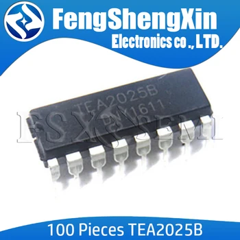 100/sok Új TEA2025B TEA2025 Audio erősítő erősítő testület IC chip DIP16
