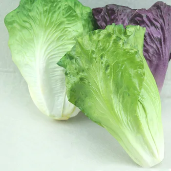 1db Nagy utánzat mesterséges Hamis saláta modell&mesterséges műanyag hamis szimulált zöldség saláta