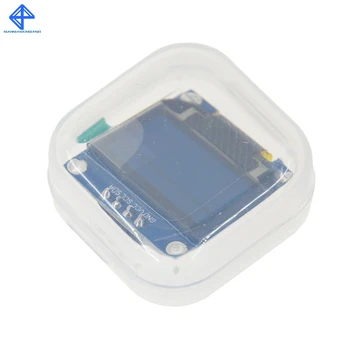 1db Sárga, kék, dupla színű 128X64 OLED LCD LED Kijelző Modul Az Arduino 0.96