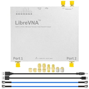 LibreVNA Hordozható NanoVNA Vektor Hálózat Analizátor Antenna Analyzer 100KHz-6GHz Mérése C Típus Felület