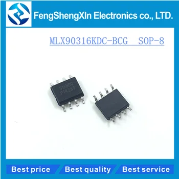 10db/sok Új MLX90316KDC-BCG 316BCG SOP-8 Analóg kimenet 360 fokos Szög érzékelő chip