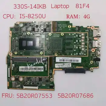 a Lenovo Ideapad 330S-14IKB Laptop Alaplap 81F4 CPU:I5-8250U RAM:4G DDR4 FRU:5B20S69494 5B20S69498 5B20R07553 5B20R0768