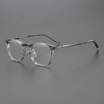 2021 Szemüveg Keret, Titán Szemüveget a Nők Rövidlátás Szemüveg Keretek, a férfiak Vintage Japán Márkás Szemüveg