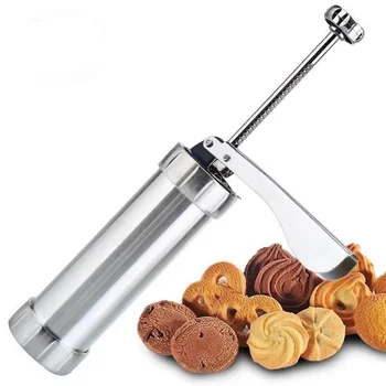 Cookie-Prés Hab Tippek Meghatározott DIY Keksz Churro Készítő cukrászda, Pékség Tartozékok Cookie Eszköz Penész a Sütéshez