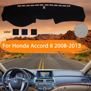 A Honda Accord 2008~2013 Autó Műszerfal Fedezze Dash Mat Dashmat Műszerfalon Pad Nap Árnyékban Szőnyeg Autó Stílus 2009 2010 2011 2012