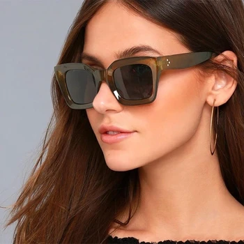 Luxus Márka Tér Napszemüveg Férfiak Nők Tervező 2021 Trendek Híres Utazási Klasszikus Vintage Férfi napszemüvegek Hűvös Retro Árnyalatok
