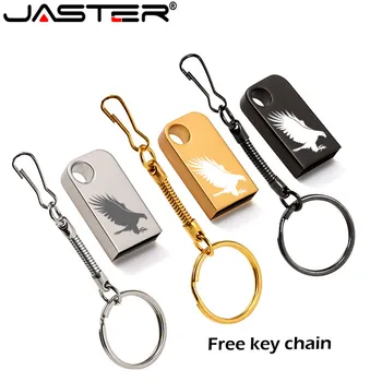 JASTER Mini Fém nagysebességű USB pendrive, Flash Drive 8GB 16GB 32GB 64GB USB Stick Vízálló usb flash meghajtó Esküvői Ajándékok