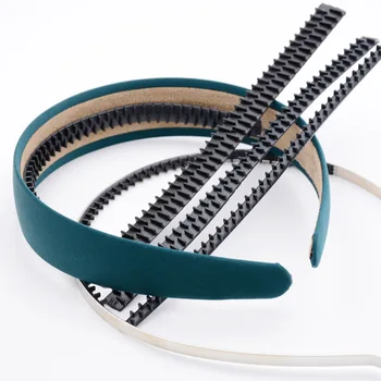5db DIY Hairband Tartozékok Fekete Fejpánt Fogak Anti-slip Rack Láthatatlan Belső Ragasztó Szalag Fejpánt, Hogy Rögzítő Eszközök