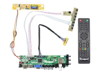 Yqwsyxl készlet LTN154X3 LTN154X3-L03 LTN154X3-L01 TV-Vezérlő Tábla Digitális Jel DVB-T DVB-C, LCD kijelző Vezérlő Tábla