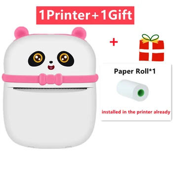 Mini Cuki Panda 203DPI Hordozható Bluetooth4.0 Termikus Fotó Címke Nyomtató Mobil Rossz Kérdés Examen Nem Annyira, Chuleta Regalos