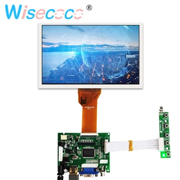7 inch 165*100mm LCD kijelző 4 vezeték ohmos 800*480 AT070TN94 LCD kijelző modul Vezérlő tábla a Raspberry pi 3B