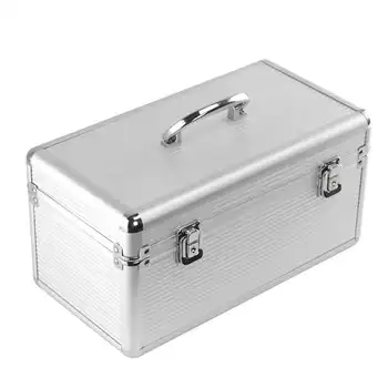 Alumínium & Eva Védelem Bőrönd 8 X 3.5 & 6 X 2,5 Hüvelykes Merevlemez-Meghajtó, Nedvesség Bizonyíték, Vízálló, Statikus Bizonyíték, Tökéletes