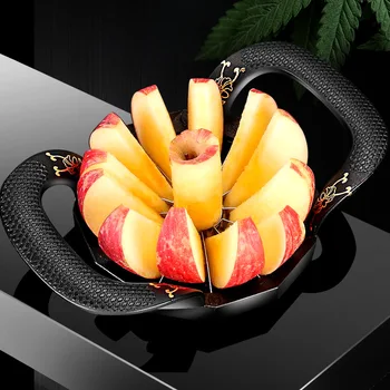 Magas minőségű cink ötvözet apple vágás konyhai eszköz gyümölcs vágó apple szeletelő gyümölcs vágó fúrási eszköz, konyhai eszközök, kiegészítők