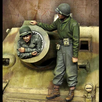1/35 MINKET gyalogság. WW2 , Gyanta Modell Katona GK, a második VILÁGHÁBORÚ katonai téma, Összeszerelt, valamint festetlen készlet