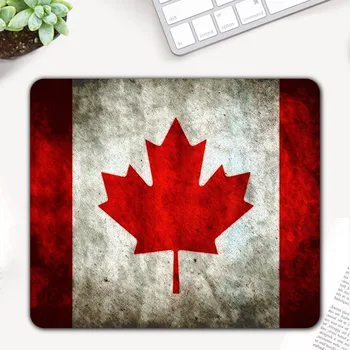 Kanadai Zászló Számítógépes Játék Szőnyeg egérpad Mat, Csúszásmentes Mousepad Gaming Egér Pad PC, Laptop, Asztali Számítógép