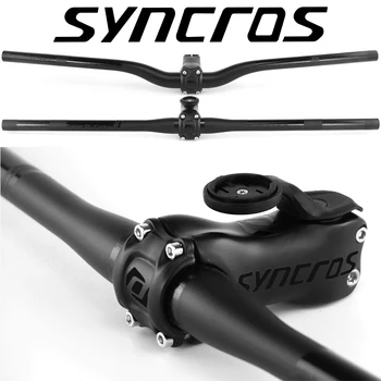 SYNCROS Carbon bike Szár Szög 6/17 Mértékben Clamp31.8 mm-es*70-120mm szupererős Ultra könnyű Szén-MTB/Hegy/Road Kerékpár Szár
