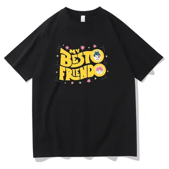 Férfi T-Shirt Jujutsu Kaisen A Besto Barinő Todo Aoi Újdonság, 100% Pamut Póló Anime Póló O Nyak Ruha A Plus Size