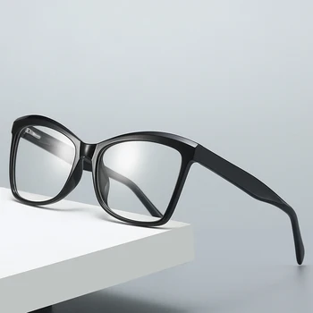 Divat Női Szemüveg Keret Teljes Felni, Műanyag Nagyméretű Keret Optikai Szemüveg Női Szemüvegek Kiváló Minőségű Divat Designe