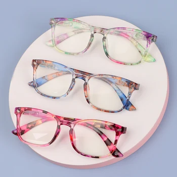 Új Anti kék Fény Olvasó Szemüveg Férfiak a Nők a Divat Nyomtatás Presbyopic Szemüveg Vintage Számítógépes Szemüveg Vision Care Szemüveg