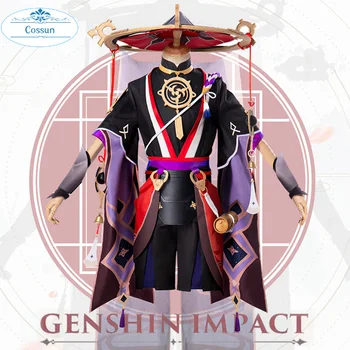 Anime Genshin Hatása Winnetou Játék Ruha Batlle Ruhát Egységes Párt Cosplay Ruha Jelmez Halloween Paróka