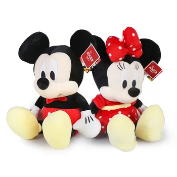 20 cm-es Disney gyerek Mickey Minnie Egér plüss játékok, születésnapi ajándék, ajándék plüss