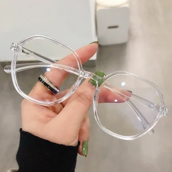 Új Jelly Olvasó Szemüveg Ultrakönnyű Sokszög Presbyopic Szemüveg Keret Nő&Férfi Számítógép Optikai Szemüveg 0+1.0...+ 4.0