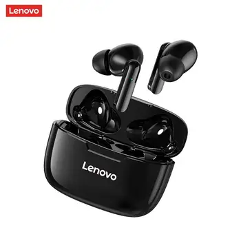 Eredeti Lenovo XT90 Vezeték nélküli Fülhallgató Sztereó gombnyomással ABS Mini TWS Bluetooth 5.0 Kihangosító, Fülhallgató, Sport