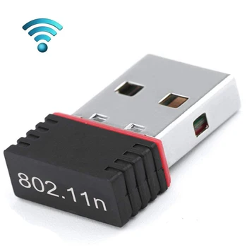 300M Mini USB-Hálózati Kártya, WiFi Vezeték nélküli Adapter 802.11 n vezeték nélküli wifi vevő 300Mbps LAN-Kártya Adapter PC Asztali
