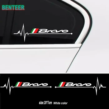2db Autó windows matrica A Fiat BRAVO