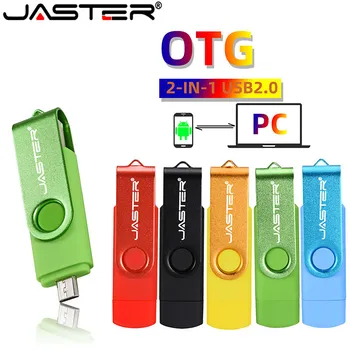 JASTER USB 2.0 Smart Telefon Android, OTG USB Flash Meghajtó pendrive Android/PC, pendrive 4GB 8GB 16GB 32GB 64GB 128GB