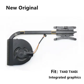 Új, Eredeti Lenovo Thinkpad T440 T440i hűtőventilátor Radiátor Radiátor Hűvösebb Integrált grafikus FRU：04X3907 04X3909 00HM071