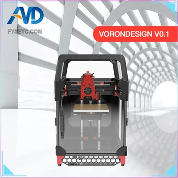 Pre-sale FYSETC Voron V0.1 Corexy 3D-s Nyomtató Kit a Zárt Panelek