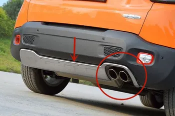 A Jeep Lázadó 2016-2021 rozsdamentes acél, Első, mind a hátsó lökhárító védelem lemezek őr lemez anti-semmiből autó tartozékok